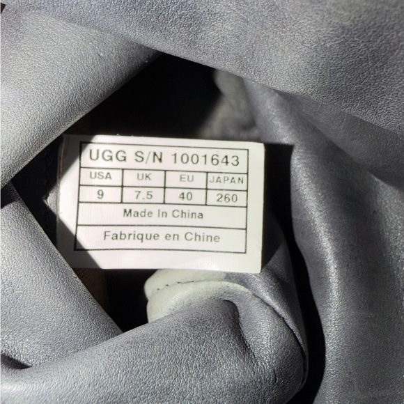 UGG Women's Charcoal Heeled Boots - Picture 5 of 5